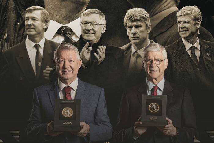 Wielkie wyróżnienie dla Fergusona i Wengera. Legendy United i Arsenalu wprowadzone do Galerii Sław