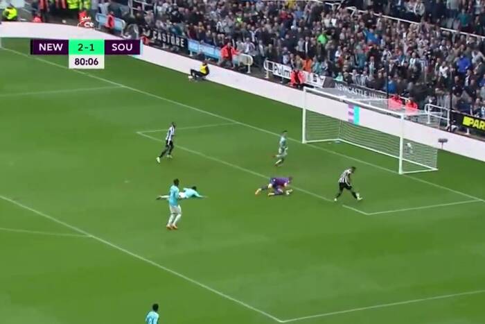 Smutny jubileusz Jana Bednarka. Newcastle ograło Southampton i przybliżyło się do Ligi Mistrzów [WIDEO]