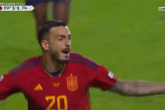 Hiszpania w finale Ligi Narodów! Szczęśliwy gol w końcówce zdecydował o wyniku [WIDEO]