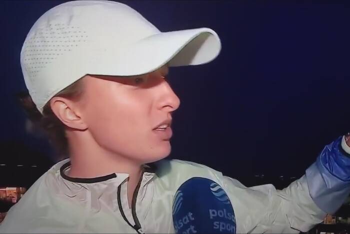 Iga Świątek musiała bronić się przed kradzieżą. Aż przerwała wywiad [WIDEO]