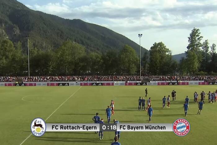 Absurdalny sparing Bayernu. Już do przerwy strzelił rywalowi 18 goli [WIDEO]