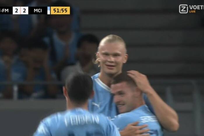 Erling Haaland już strzela w nowym sezonie. Osiem goli w emocjonującym sparingu Manchesteru City [WIDEO]