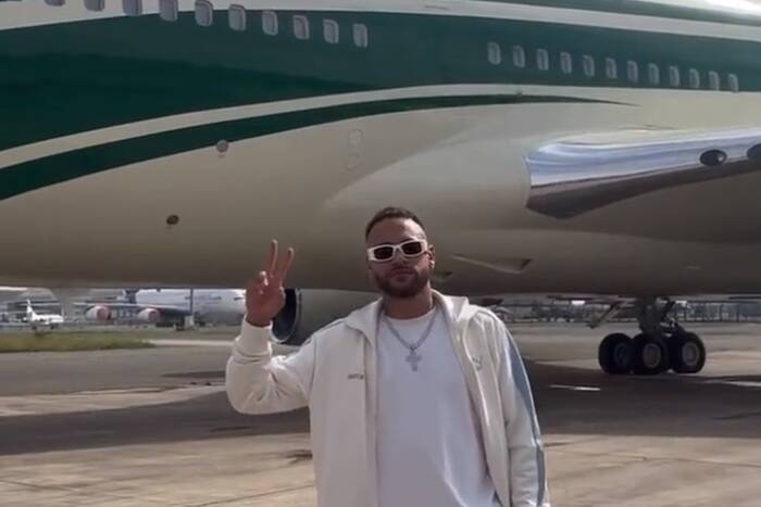 Tak Neymar podróżował do Arabii Saudyjskiej. W sieci zawrzało [WIDEO]