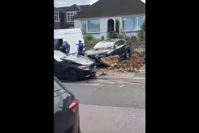 Poważny wypadek samochodowy angielskich piłkarzy. Spowodowali spore szkody
