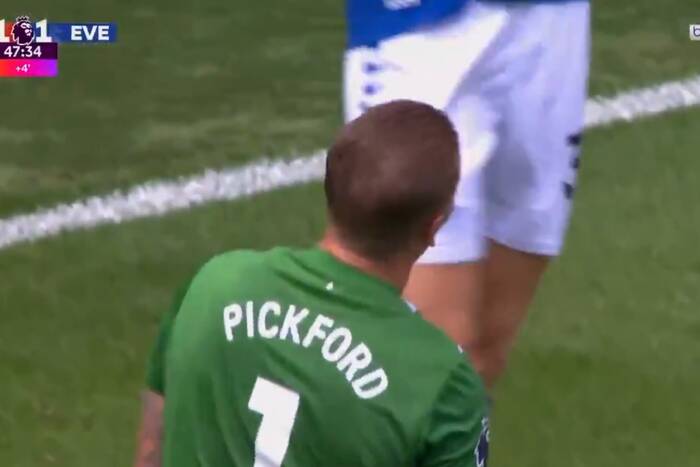 Kuriozalny gol w angielskiej Premier League. Jordan Pickford z samobójem, miał wielkiego pecha [WIDEO]