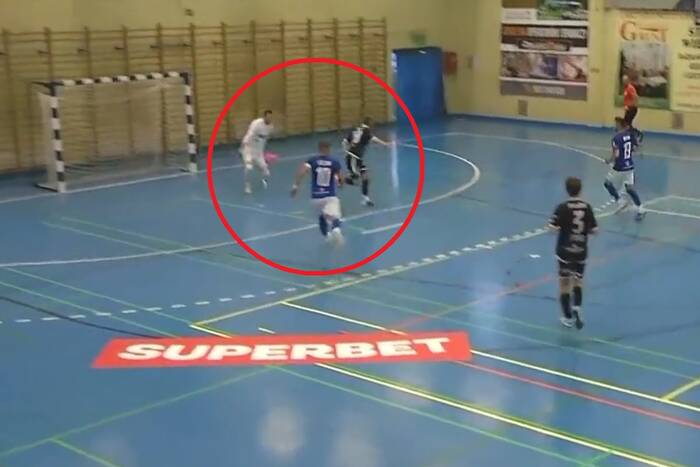 Były reprezentant Polski przypomniał o sobie w Futsal Ekstraklasie. Zdobył efektowną bramkę piętą [WIDEO]