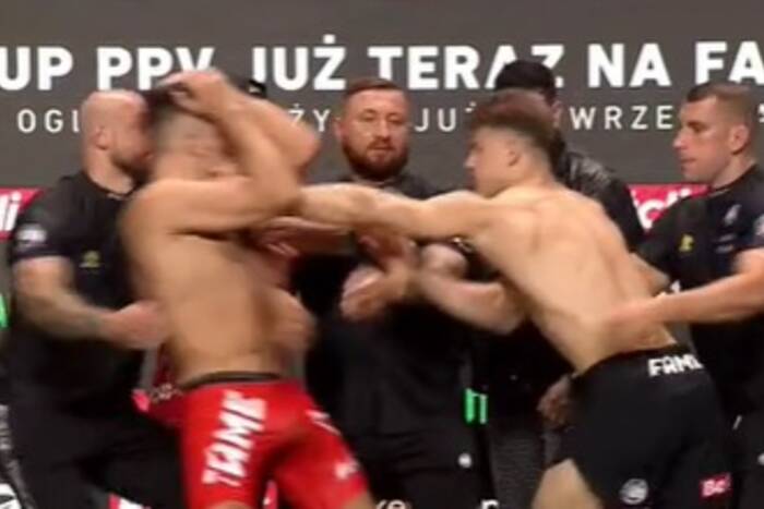 Awantura przed galą Fame MMA. Zawodnicy rzucili się sobie do gardeł [WIDEO]