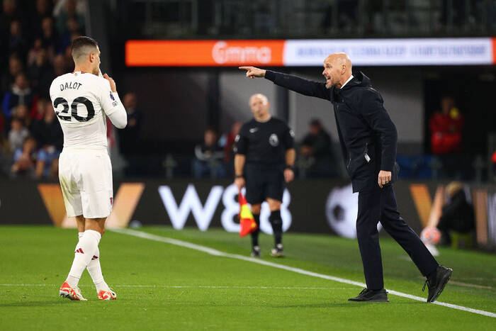 Składy na mecz Manchester United - Crystal Palace. Konieczne eksperymenty Erika ten Haga