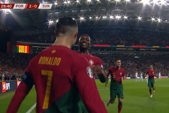 Portugalia jedzie na mistrzostwa Europy! Dublet i ogromne pudło Cristiano Ronaldo [WIDEO]
