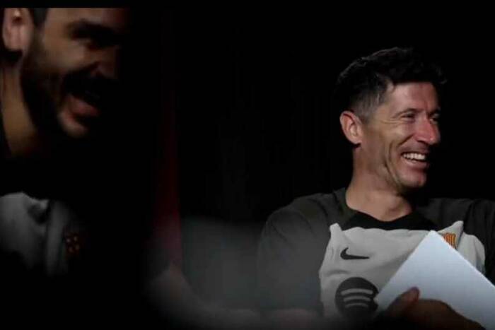 Ilkay Guendogan zażartował z Roberta Lewandowskiego. Kąśliwa uwaga pomocnika Barcelony [WIDEO]