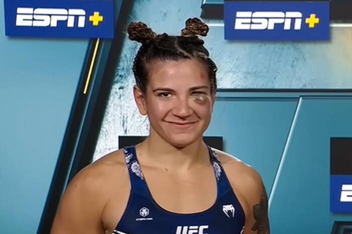 Zawodniczka UFC zaatakowana tuż przed pojedynkiem. Weszła do oktagonu z podbitym okiem