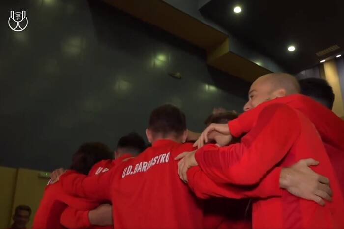 Piłkarze wpadli w euforię po wylosowaniu FC Barcelony w Pucharze Króla. Nie kryli radości [WIDEO]