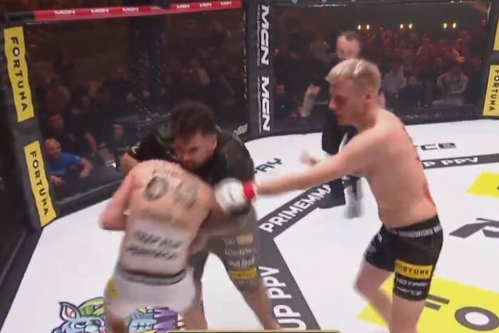 Walczył z dwoma rywalami i dotrwał do końca. Wielkie emocje w starciu na Prime MMA 7 [WIDEO]