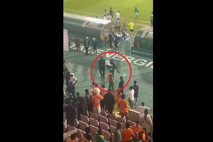 Piłkarz nie wytrzymał po porażce, kolega przyszedł z pomocą. Smutne obrazki po meczu w PNA [WIDEO]
