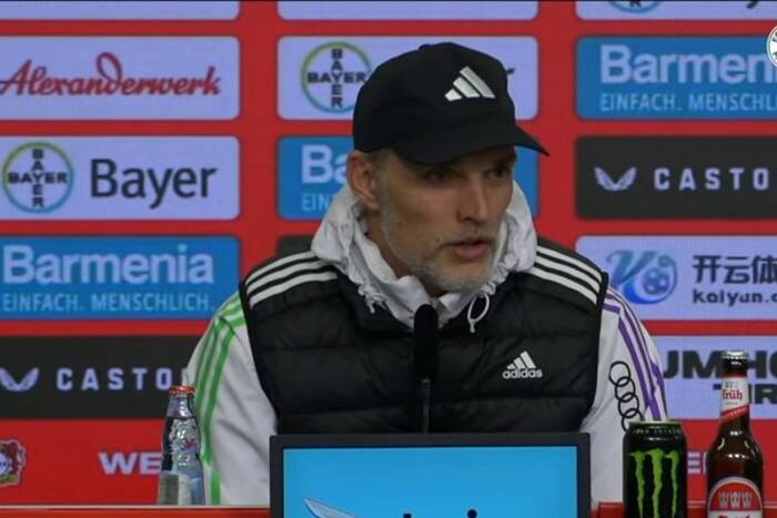 Thomas Tuchel tłumaczy klęskę w Leverkusen. Trener Bayernu chciałby w Niemczech specjalnego przepisu Thomas Tuchel tłumaczy klęskę w Leverkusen. Trener Bayernu chciałby w Niemczech specjalnego przepisu