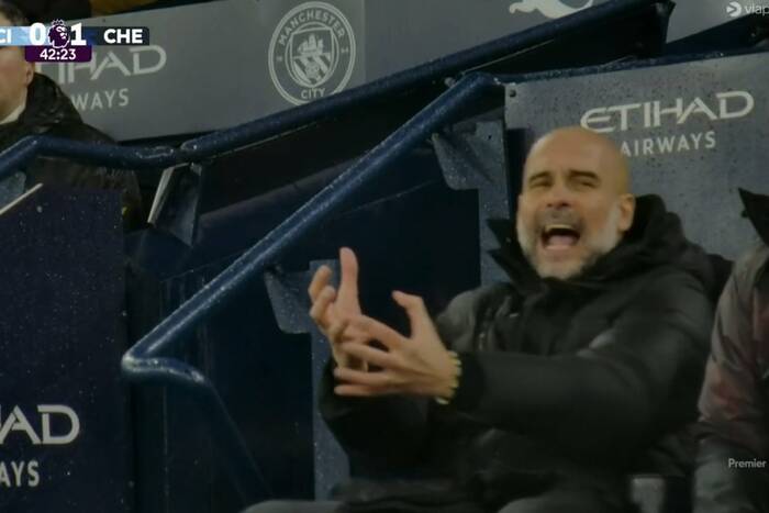 Pep Guardiola oszalał po bramce dla Chelsea. Pokazano, jak zachował się trener Manchesteru City [WIDEO]