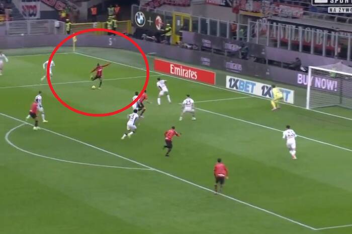 Co za gol Rafaela Leao! AC Milan zgubił punkty mimo spektakularnego trafienia Portugalczyka [WIDEO]