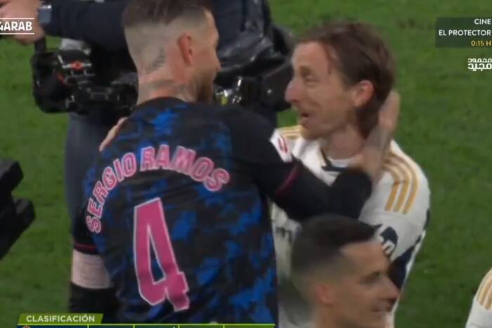 Sergio Ramos spotkał gwiazdę Realu Madryt. Piękne sceny po meczu La Liga [WIDEO]
