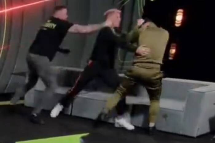 Rozmawiali i nagle… rzucili się na siebie z pięściami. Najman podburzał do awantury przed Clout MMA 4 [WIDEO]