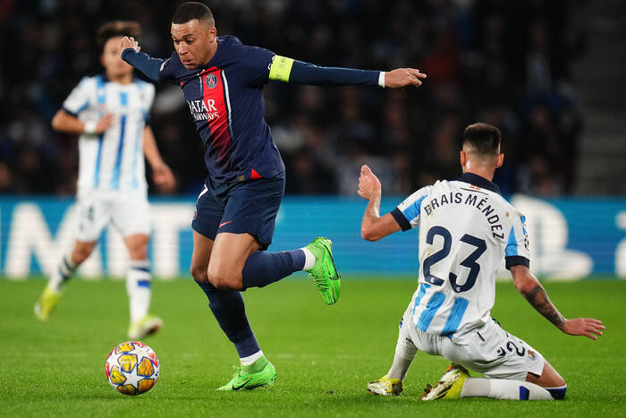Kylian Mbappe rzucił Real Sociedad na kolana! Show Francuza w San Sebastian [WIDEO]