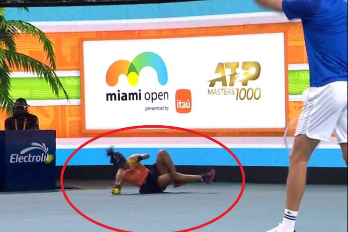 Groźne zdarzenie podczas turnieju ATP w Miami. Dziewczynka nagle padła na kort [WIDEO]