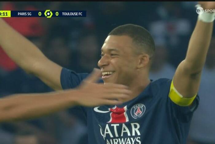 Wyjątkowy gol Mbappe na pożegnanie! Wykorzystał asystę bramkarza [WIDEO]