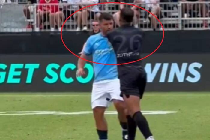 Aguero wrócił na boisko. Doszło do awantury [WIDEO]