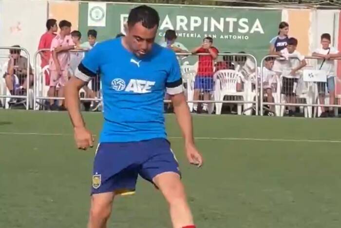 Xavi wrócił do gry. Wyjątkowy występ legendy [WIDEO]