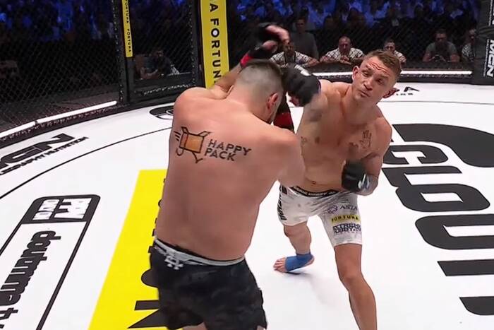 Demolka w walce Rzeźniczaka na Clout MMA 5! Wystarczyło 25 sekund