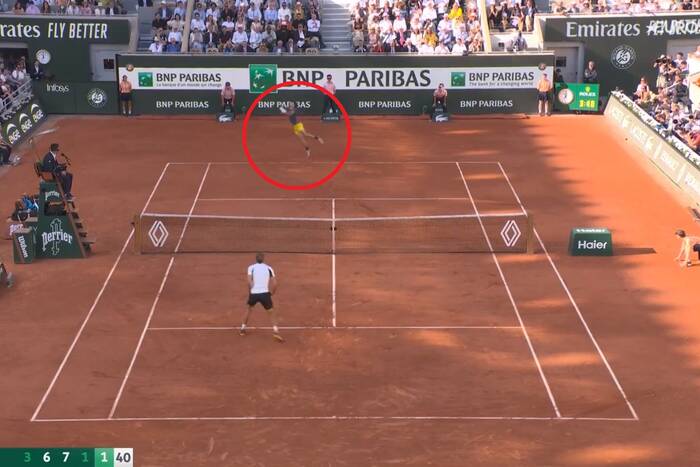 Ależ pograli! Akcja godna finału Roland Garros [WIDEO]