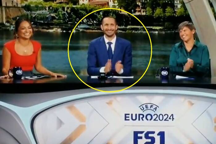 Chiellini usłyszał o Piątku. Zabawna reakcja na wizji [WIDEO]