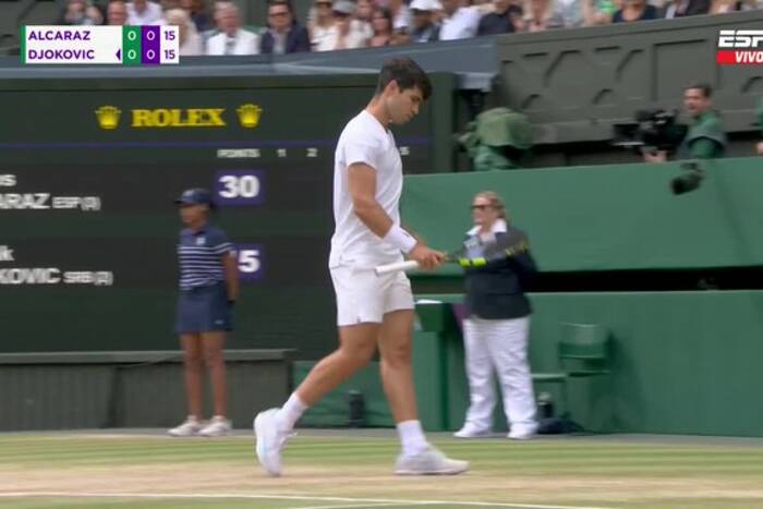 Kosmos! Spektakularny początek finału Wimbledonu [WIDEO]