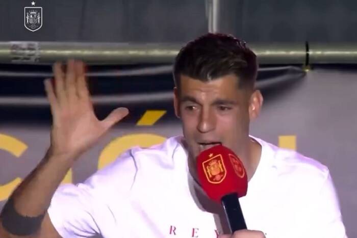 Morata wbił szpilkę niemieckiemu gwiazdorowi. Zaskoczenie na fecie [WIDEO]