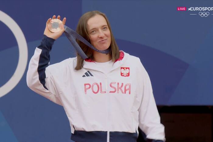 Piekielnie ważne słowa Świątek. Skomentowała mecz siatkarzy