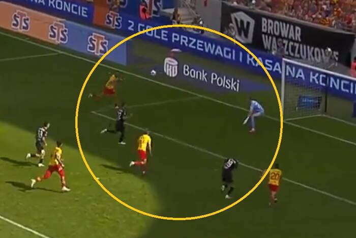 Ależ poklepali! Jagiellonia zagrała jak FC Barcelona [WIDEO]