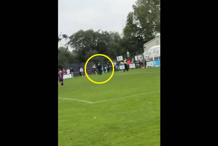 Strzelił gola i został aresztowany. Cyrk na boisku [WIDEO]