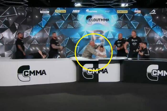 Najman odpalił się na Clout MMA! Zaatakował złą osobę [WIDEO]