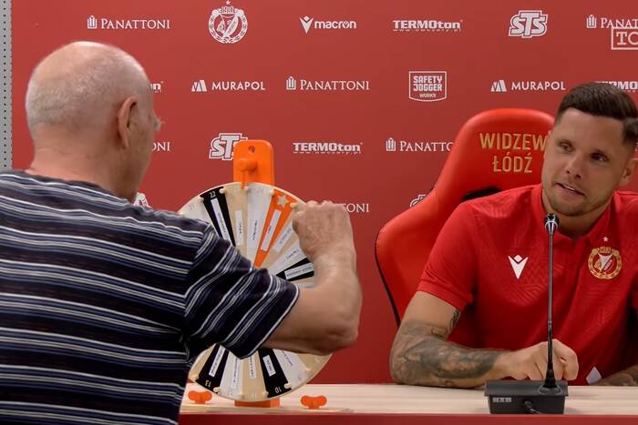 Co za historia na konferencji Widzewa. Dziennikarz poniósł karę 