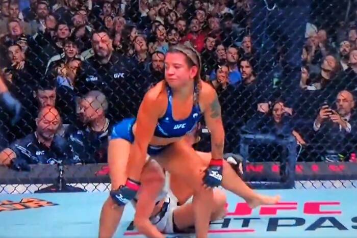 Wygrała i zaczęła twerkować. Sceny w oktagonie UFC [WIDEO]