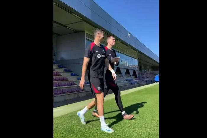 Szczęsny trenuje z Barceloną. Zaczął realizować plan [WIDEO]