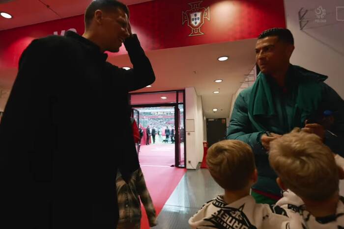 Ronaldo skomentował transfer Szczęsnego. Wyjątkowe spotkanie [WIDEO]