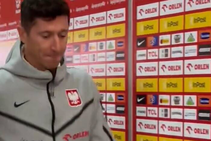 Tak Lewandowski zachował się po meczu! Wiadomo, co z jego nogą [WIDEO]