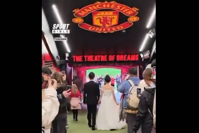 Zaskakujące obrazki na Old Trafford. Tego się nie spodziewaliście [WIDEO]