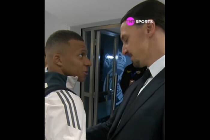 Ibrahimović spotkał Mbappe. Wiadomo, co mu powiedział [WIDEO]