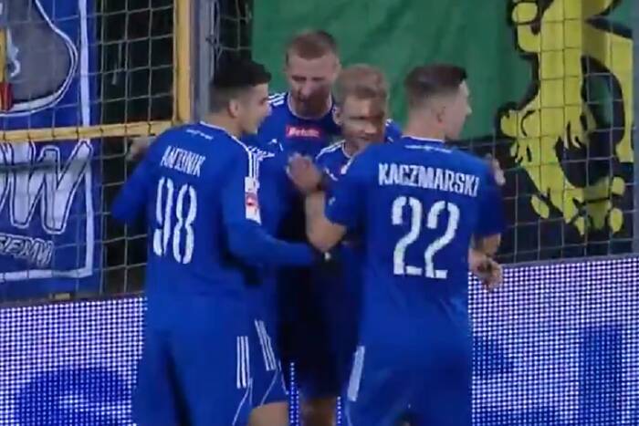 Wymiana ciosów w hicie Betclic 1 Ligi! Cztery gole w starciu rywali do awansu [WIDEO]