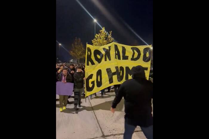 Protesty przeciwko Ronaldo. Kibice mają dość [WIDEO]