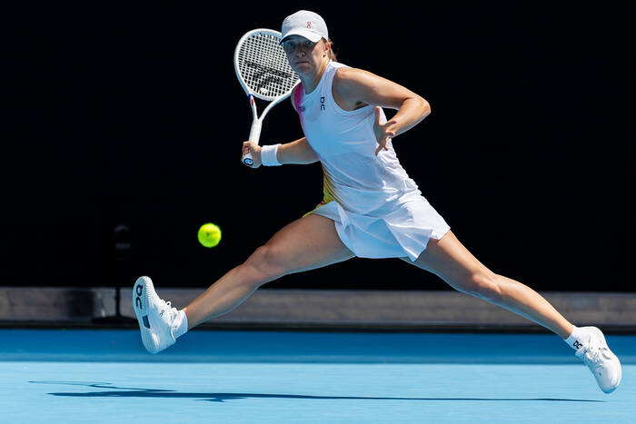 Popis Świątek w Australian Open! Godzina i po sprawie [WIDEO]