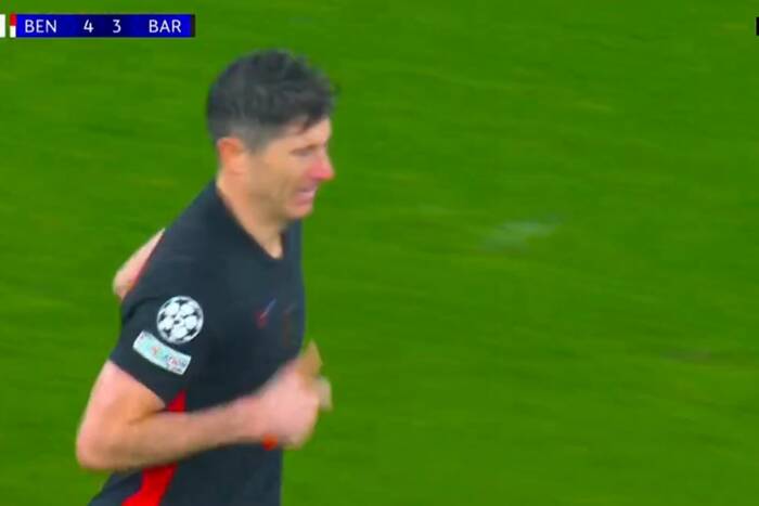 Dublet Lewandowskiego w LM! Polak dał nadzieję FC Barcelonie [WIDEO]