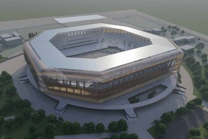 Budują stadion za 550 mln zł. Klub gra w III lidze [ZDJĘCIE]