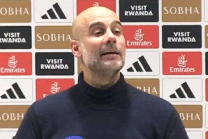 Guardiola rozbroił na konferencji. Tak skomentował cieszynkę gracza Arsenalu [WIDEO]